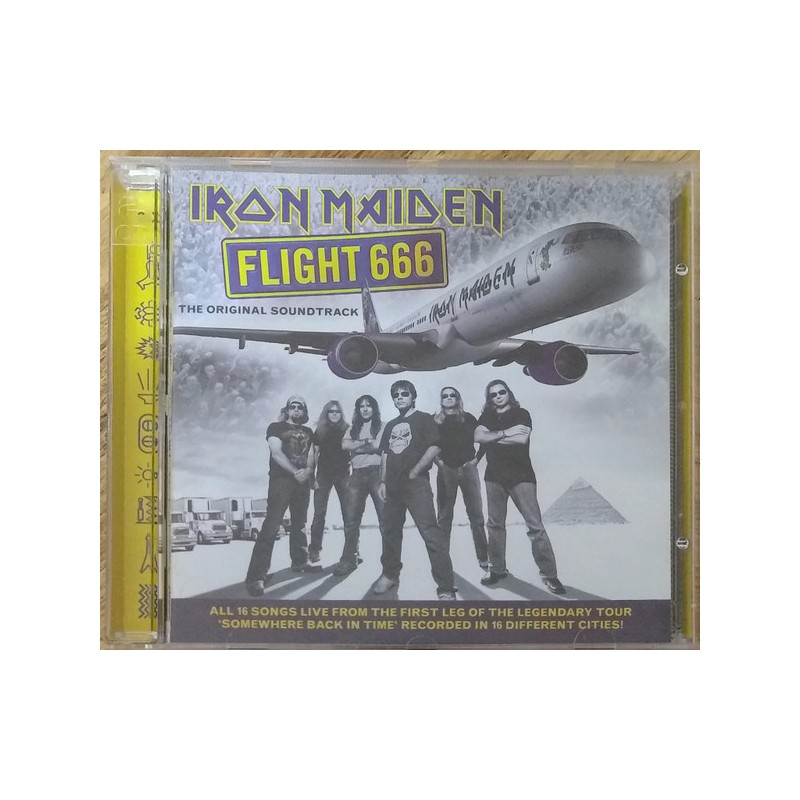 Iron Maiden – Flight 666: The Original Soundtrack (2 CD) — viršelis
