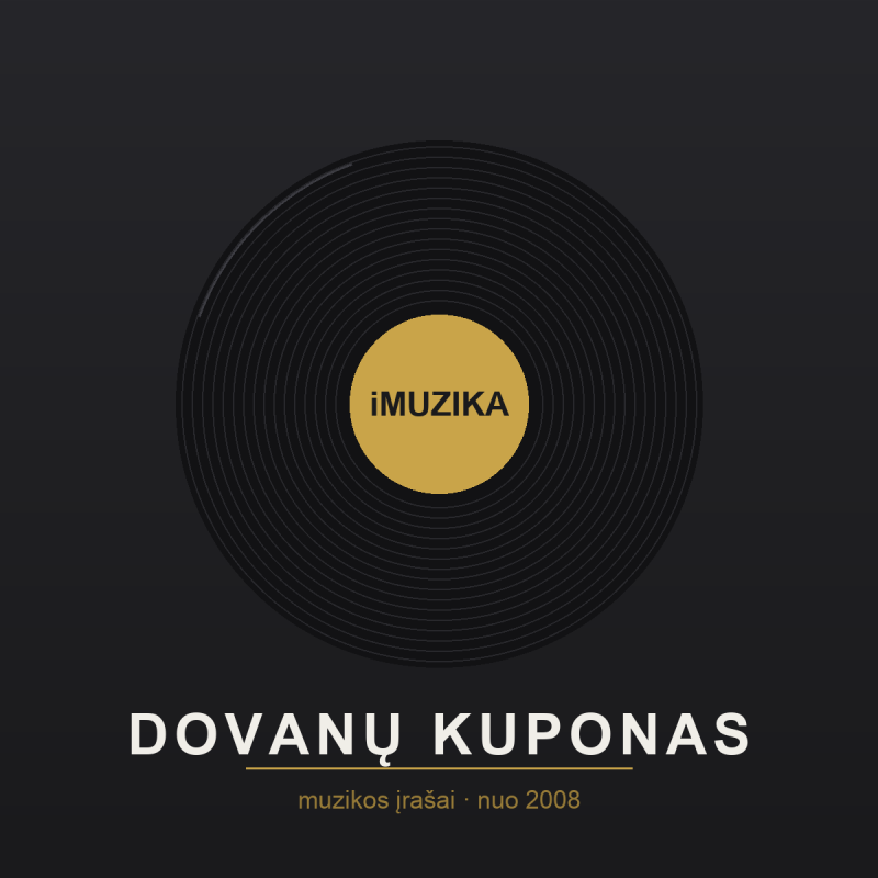 iMuzika dovanų kuponas