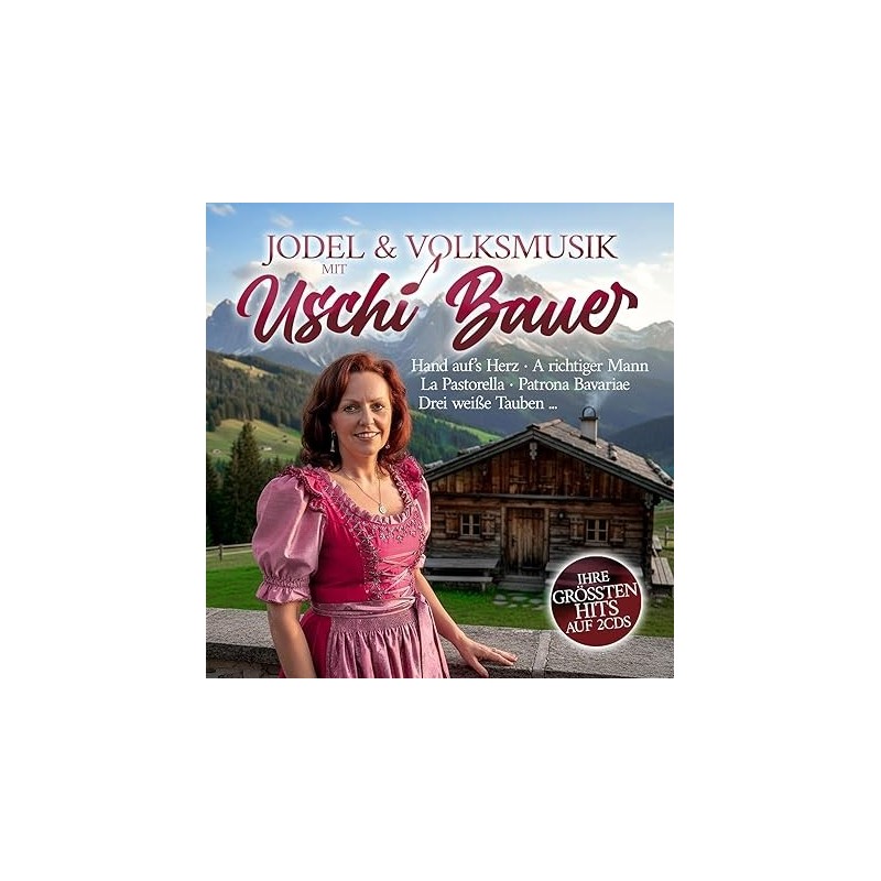 Uschi Bauer – Jodel & Volksmusik (2 CD) — viršelis
