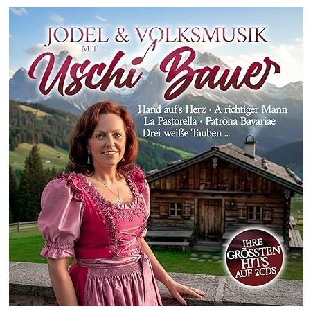 Uschi Bauer – Jodel & Volksmusik (2 CD) | iMuzika.lt