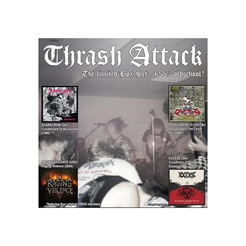 Various Artists – Trash Attack (4 LP) — viršelis
