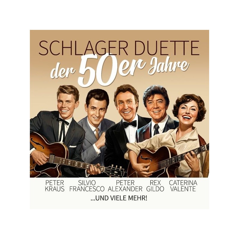 Various Artists – Schlager Duette Der 50er Jahre (CD) — viršelis