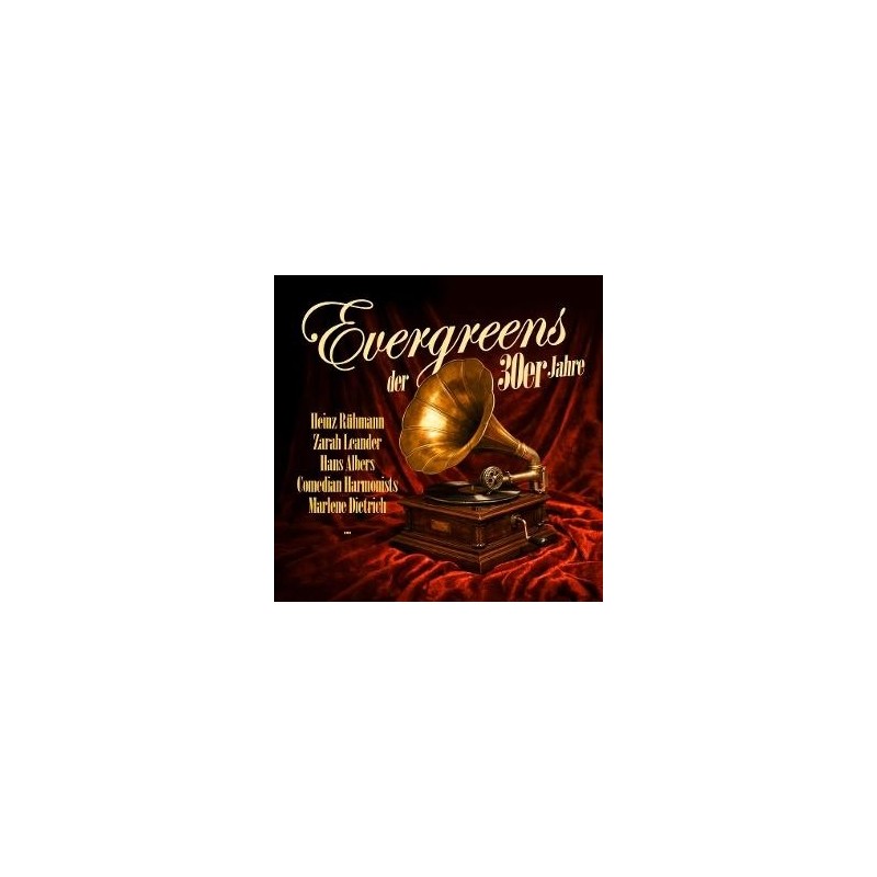 Various Artists – Evergreens Der 30er Jahre (CD) — viršelis