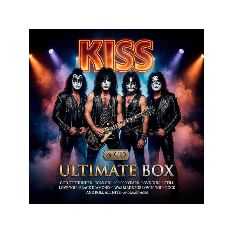 KISS: ULTIMATE BOX 6CD — viršelis