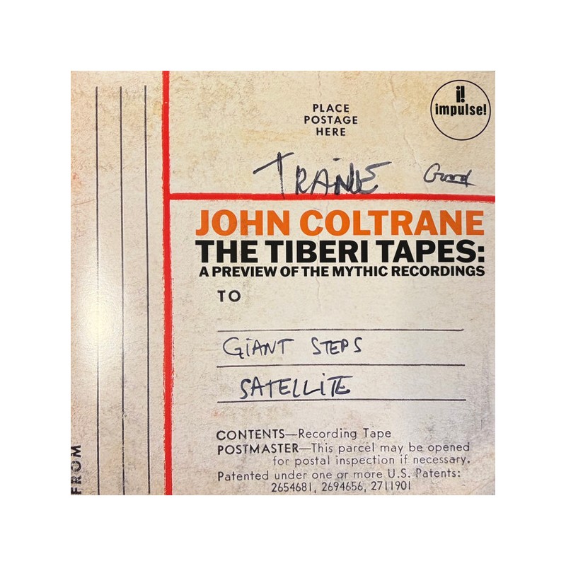 John Coltrane – The Tiberi Tapes (LP) — viršelis
