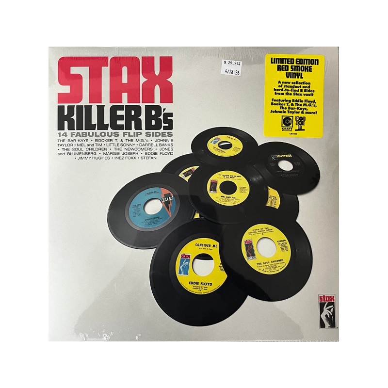 Various Artists – Stax: Killer B’s (LP) — viršelis