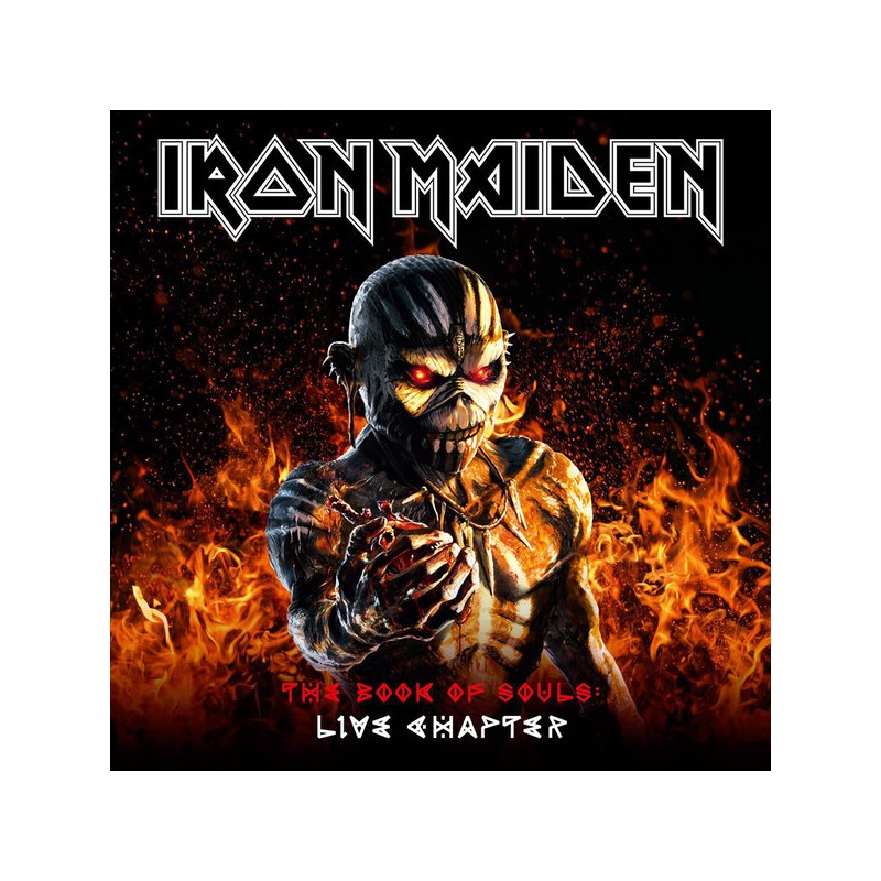 Iron Maiden – The Book Of Souls: Live (2 CD) — viršelis