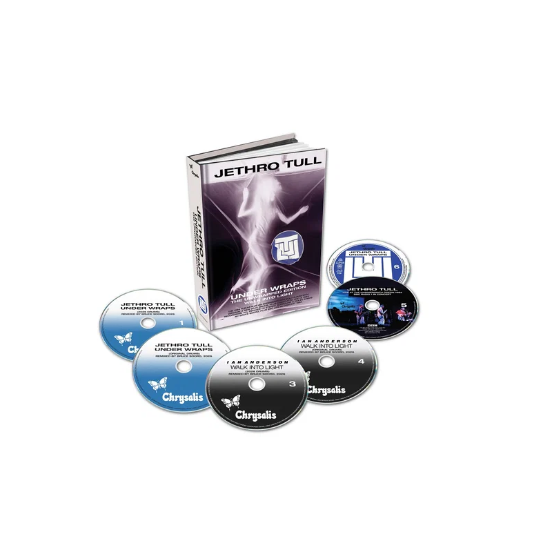 Jethro Tull – Under Wraps: The Unwrapped Edition (5 CD/Blu-ray) — viršelis