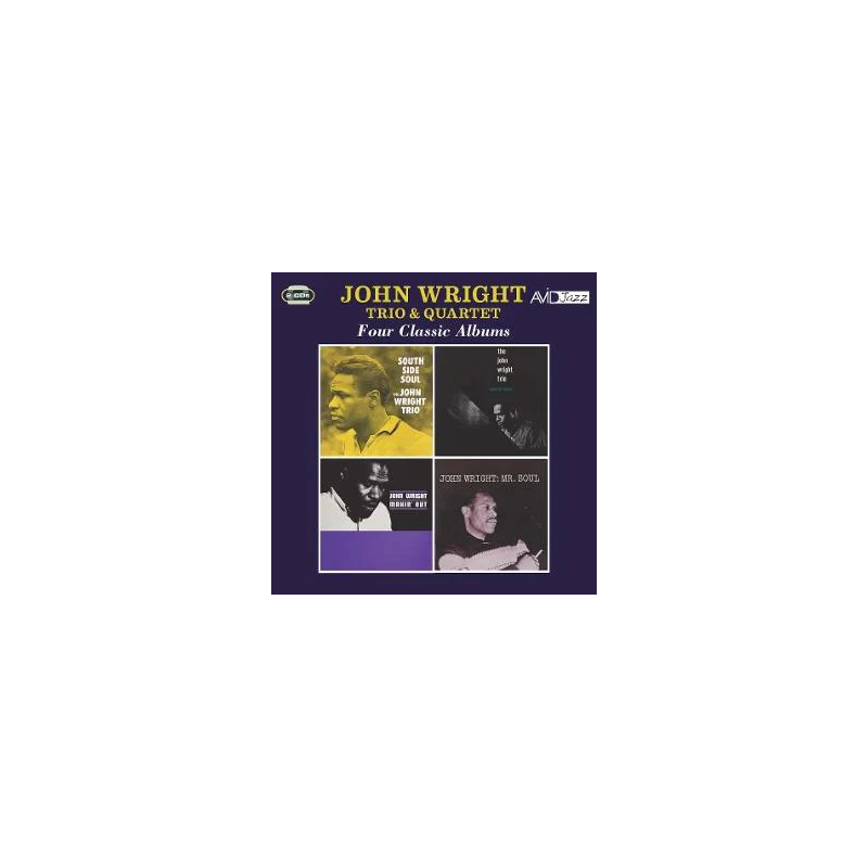 John Wright Trio & Quartet – Four Classic Albums (CD) — viršelis