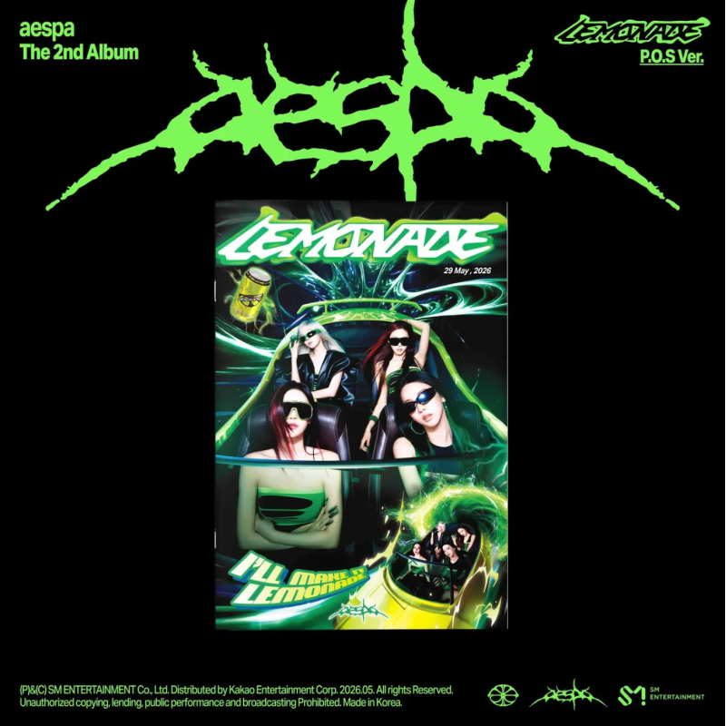 aespa – Lemonade (P.O.S Ver.) (K-pop) — viršelis