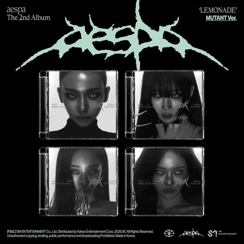 aespa – Lemonade (Mutant Ver.) (K-pop) — viršelis