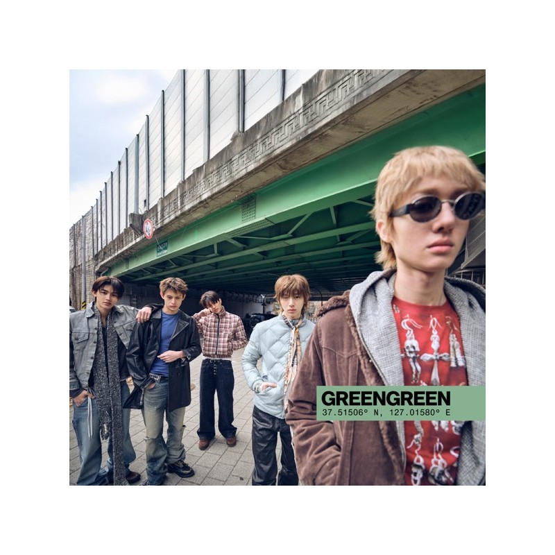 CORTIS: GREENGREEN (K-POP) 1VAR — viršelis