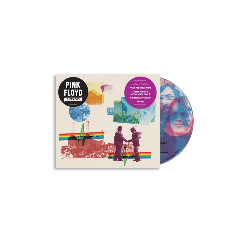 PINK FLOYD: 8-TRACKS 1CD — CD viršelis