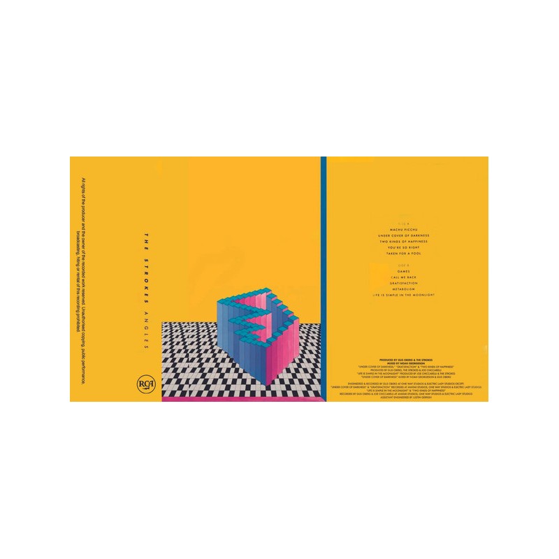 STROKES THE: ANGLES 1LP — CD viršelis