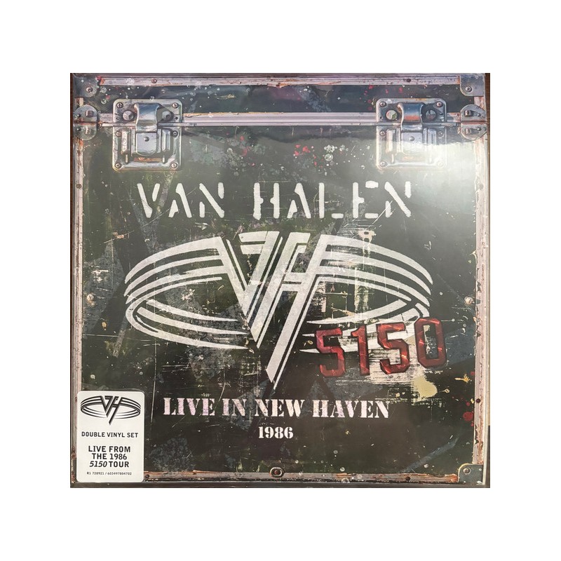 VAN HALEN: LIVE IN NEW HAVEN CT 1986 2LP — Vinilas viršelis