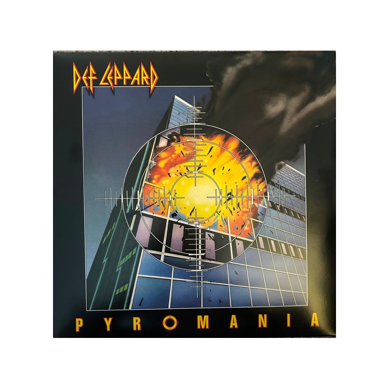 DEF LEPPARD: PYROMANIA LP — Vinyl viršelis