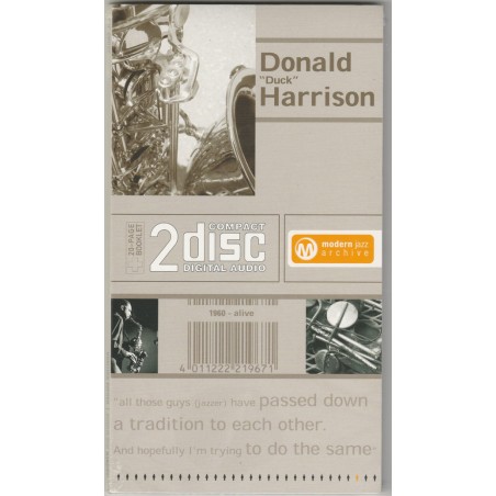 Donald Harrison – Modern Jazz Archive (2 CD)