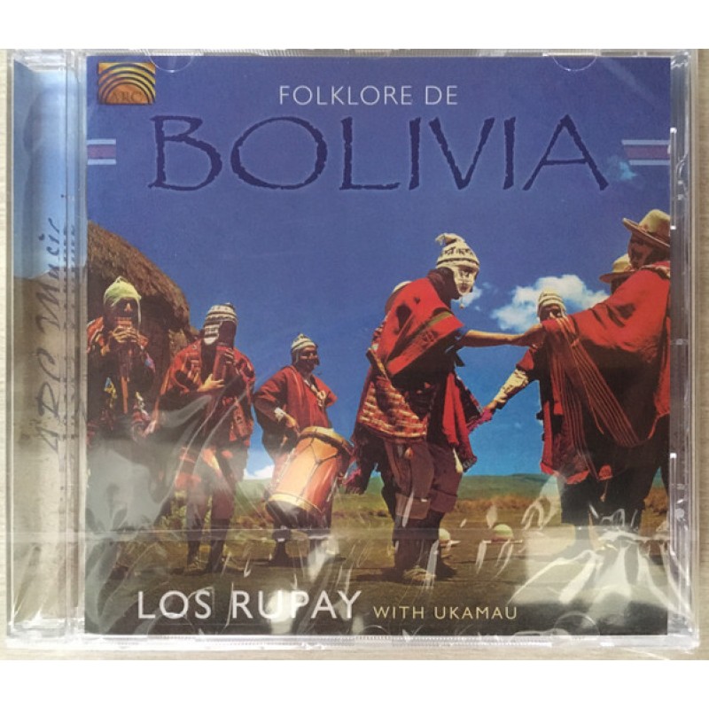 LOS RUPAY FEATURING LUCHO CAVOUR: FOLKLORE DE BOLIVIA CD — CD viršelis