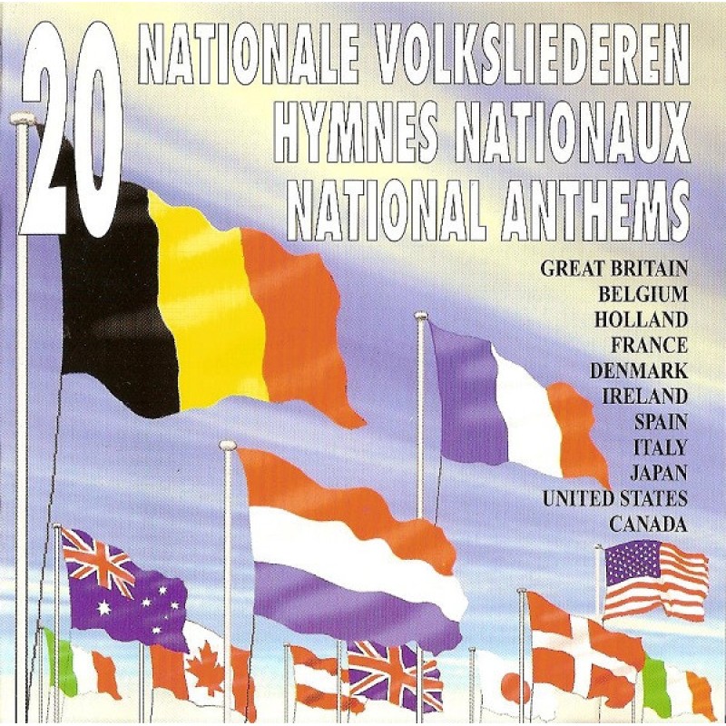 INSTRUMENTALS: 20 NATIONAL ANTHEMS CD — CD viršelis