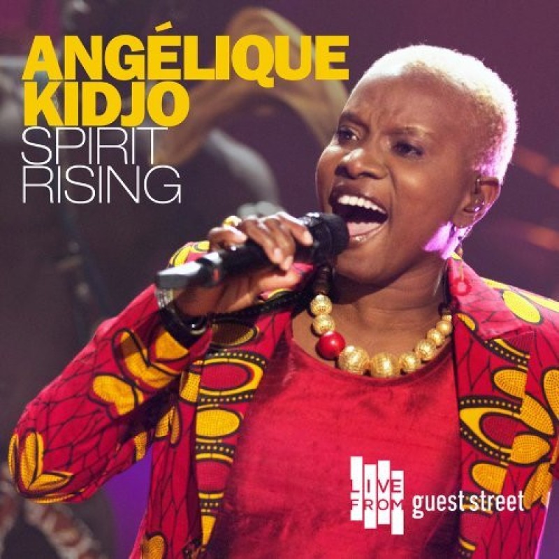 KIDJO ANGELIQUE: SPIRIT RISING - LIVE FROM GUEST SREET- CD — CD viršelis