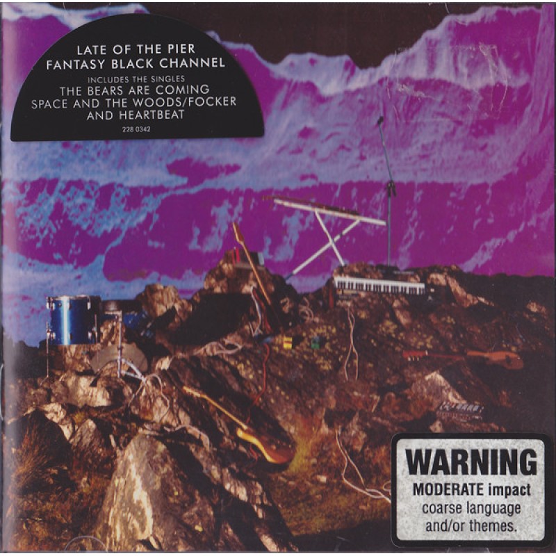LATE OF THE PIER: FANTASY BLACK CHANNEL CD — CD viršelis