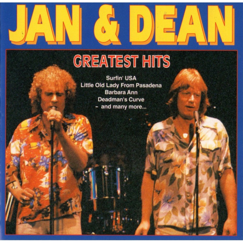 JAN & DEAN: GREATEST HITS CD — CD viršelis