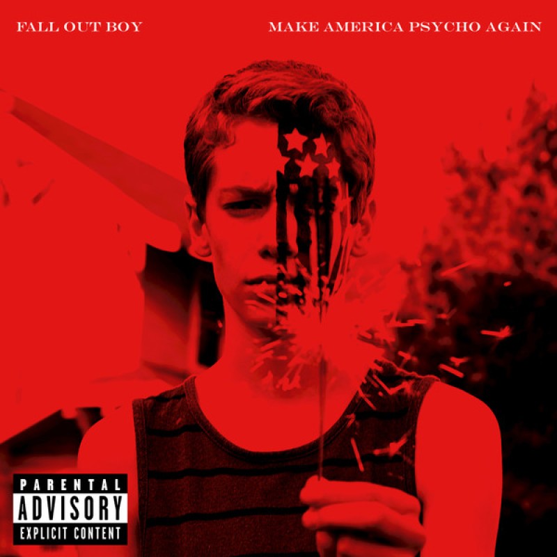 FALL OUT BOY: MAKE AMERICA PSYCHO AGAIN CD — CD viršelis