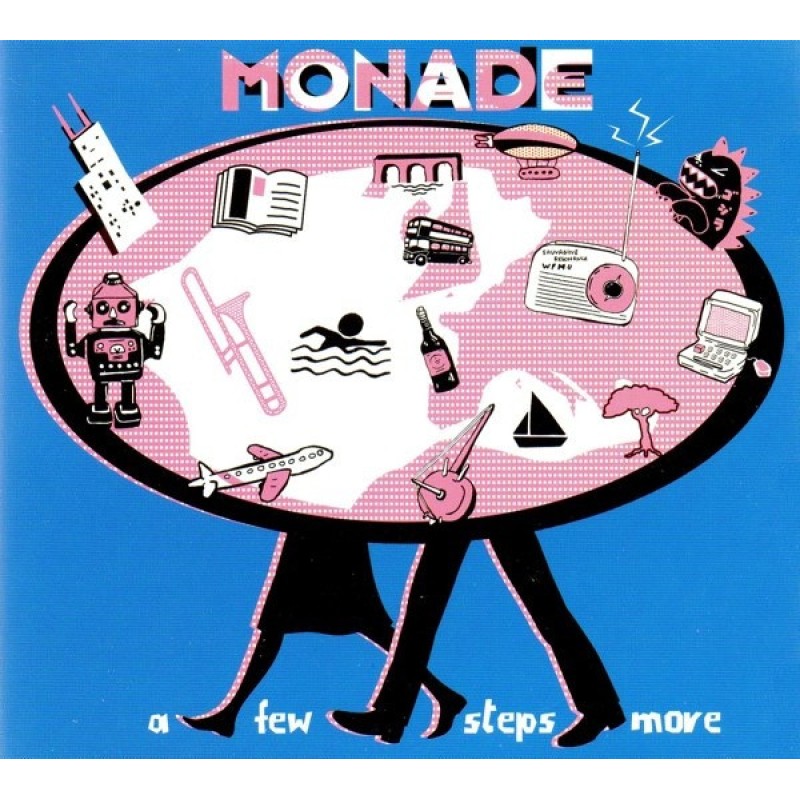 MONADE: A FEW STEPS MORE CD dgp — CD viršelis