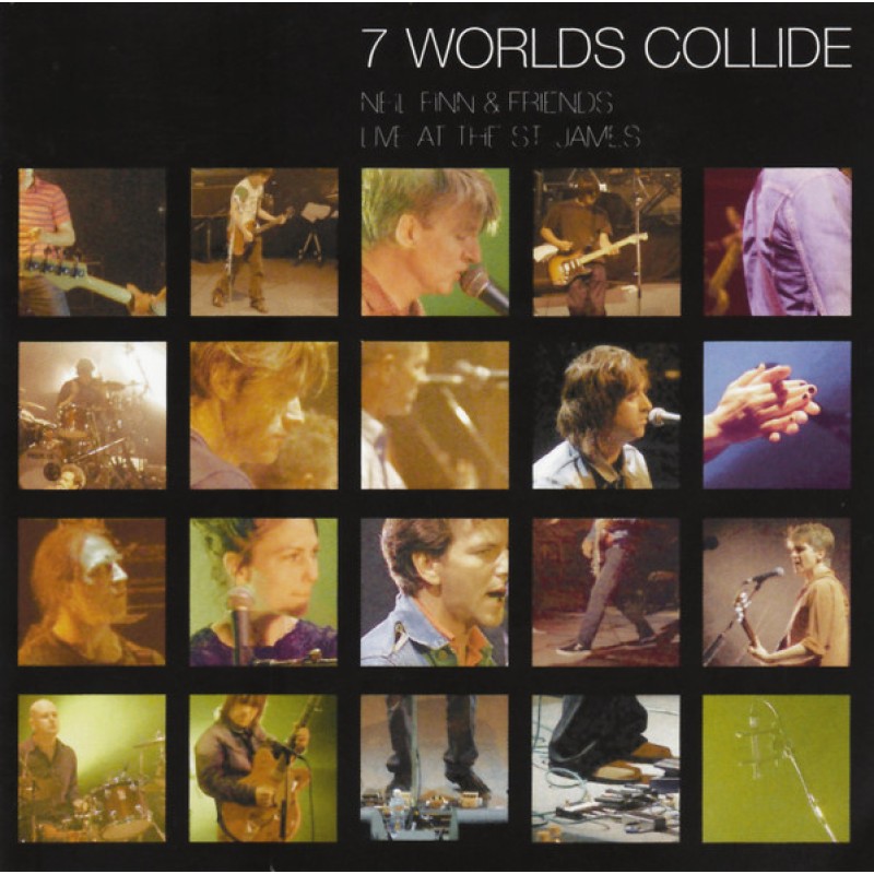 FINN NEIL: 7WORLDS COLLIDE CD — CD viršelis