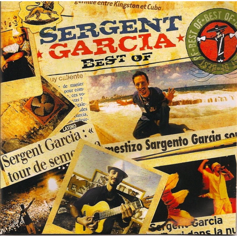 SERGENT GARCIA: BEST OF CD/DVD — CD viršelis