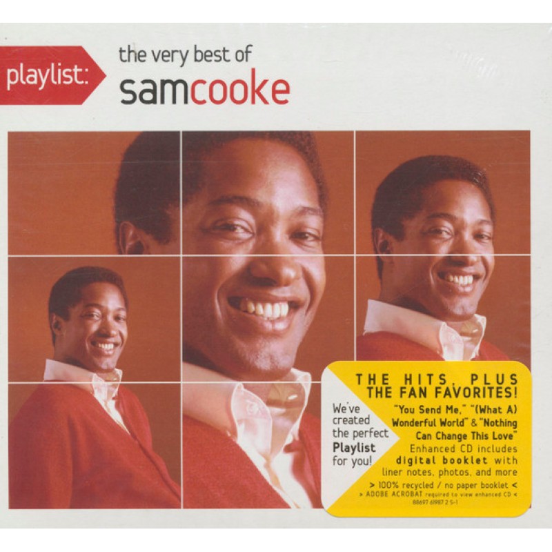 COOKE SAM: PLAYLIST - VERY BEST OF CD dgp — CD viršelis