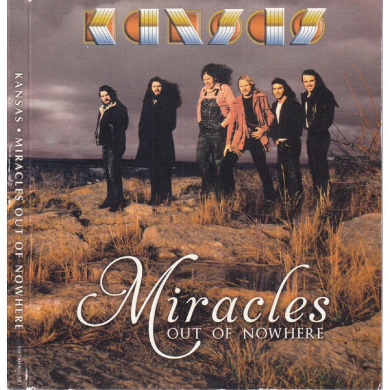 KANSAS: MIRACLES OUT OF NOWHERE CD/DVD — CD viršelis
