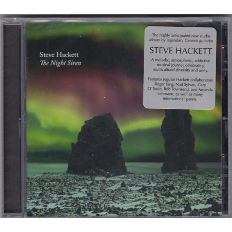 Steve Hackett – Night Siren (CD) | iMuzika.lt