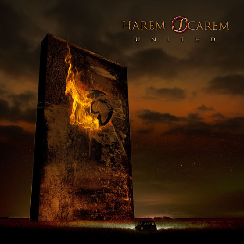 HAREM SCAREM: UNITED CD — CD viršelis