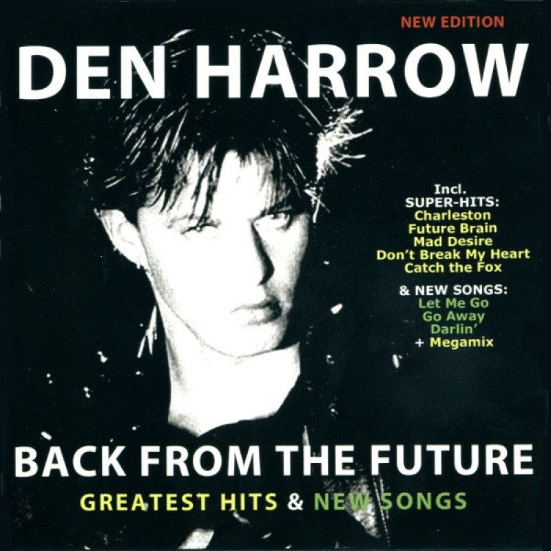 HARROW DEN: BACK FROM THE FUTURE CD — CD viršelis