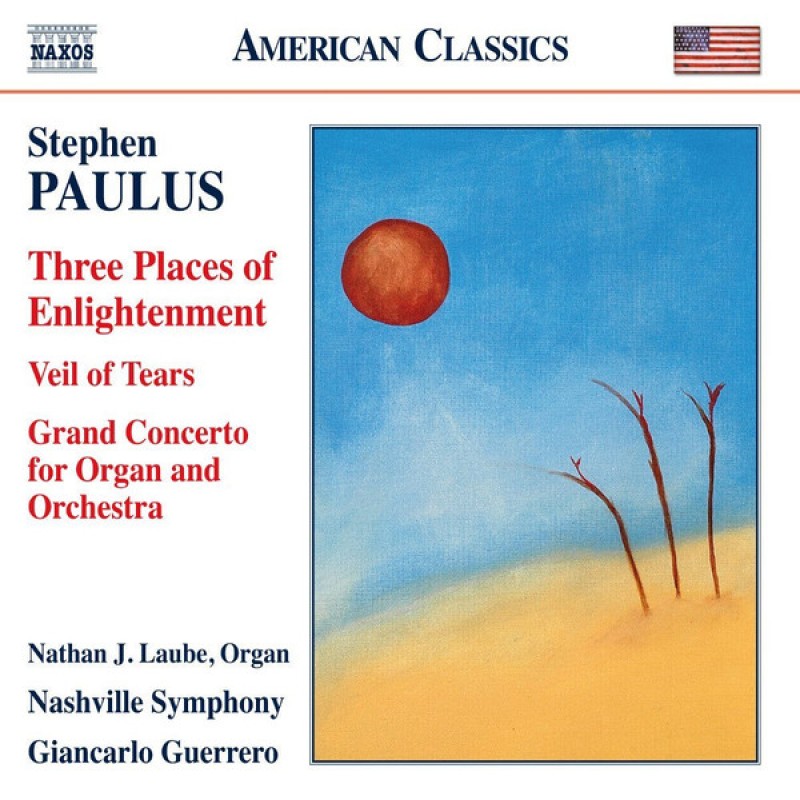 PAULUS S.: THREE PLACES OF ENLIGHMENT CD — CD viršelis