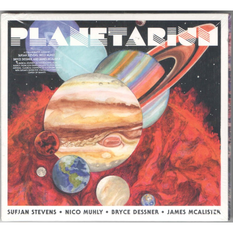 STEVENS SUFJAN: PLANETARIUM CD — CD viršelis