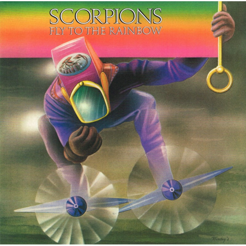 SCORPIONS: FLY TO THE RAINBOW-COLOURED 1LP — Vinilas viršelis