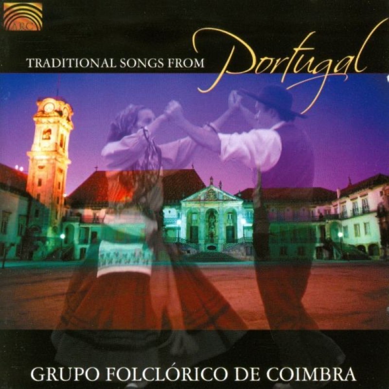 GRUPO FOLCLORICO DE COIMBRA: TRADITIONAL SONGS FROM PORTUGAL CD — CD viršelis