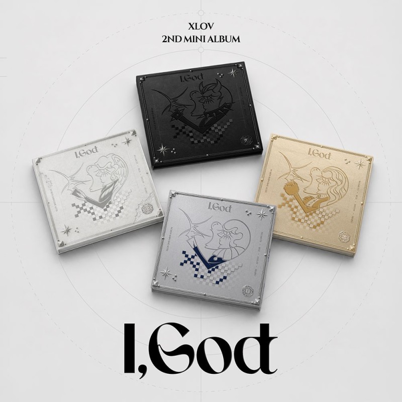 XLOV: I,GOD (Random Ver.) (K-POP) — CD viršelis