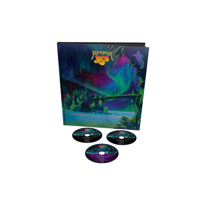 YES: AURORA DELUXE 2CD/BLURAY — Blu-ray viršelis