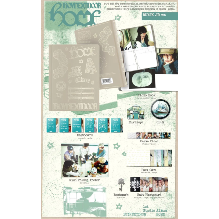 BOYNEXTDOOR: BOYNEXTDOOR 1ST STUDIO ALBUM 'HOME' (BUNKER Ver.) (K-POP) 1CD