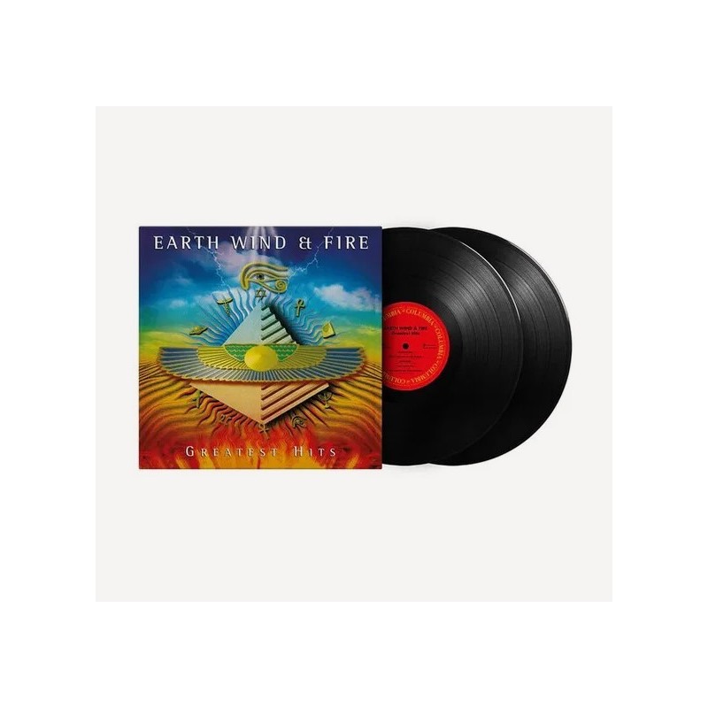 EARTH WIND & FIRE: GREATEST HITS 2LP — LP viršelis