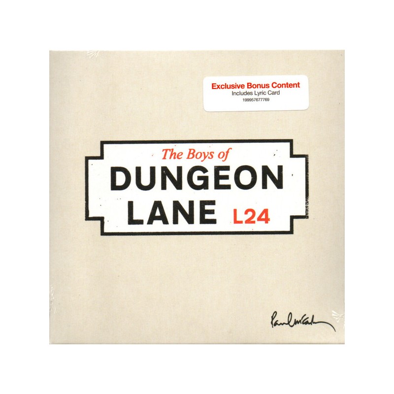 PAUL MCCARTNEY: THE BOYS OF DUNGEON LANE 1CD — CD viršelis