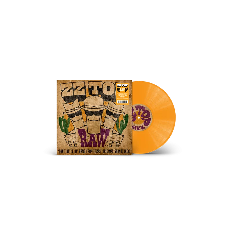ZZ TOP: RAW 1LP — LP viršelis