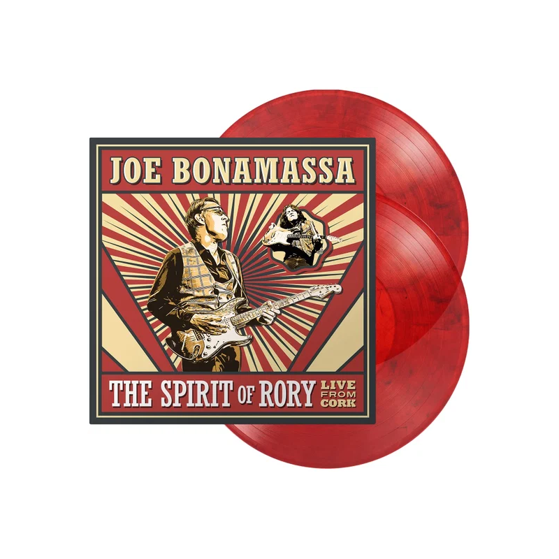 BONAMASSA JOE: SPIRIT OF RORY - LIVE ... 2LP — LP viršelis