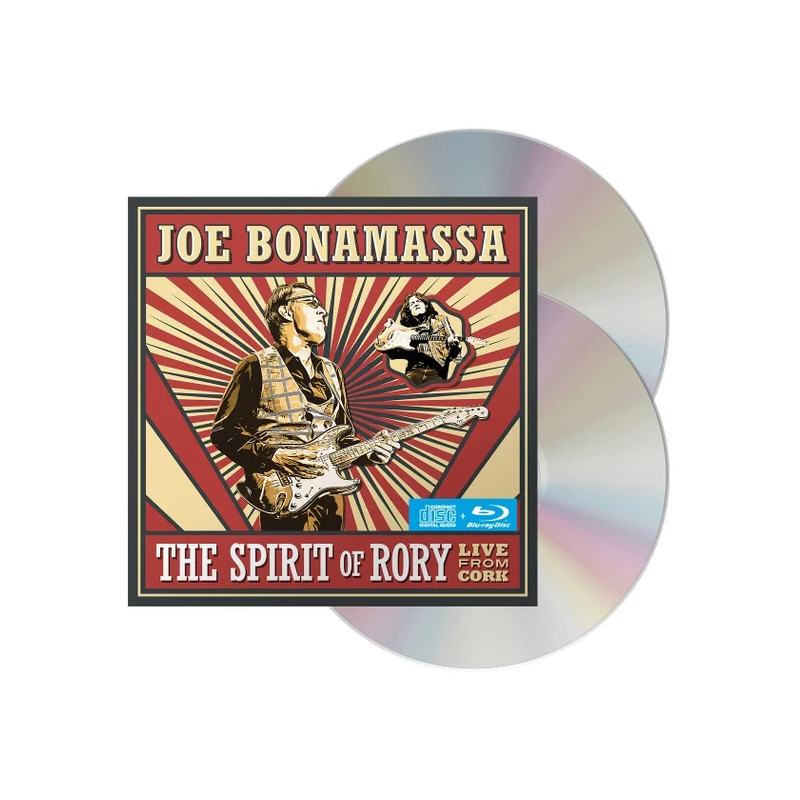 BONAMASSA JOE: SPIRIT OF RORY - LIVE ... 2CD — CD viršelis
