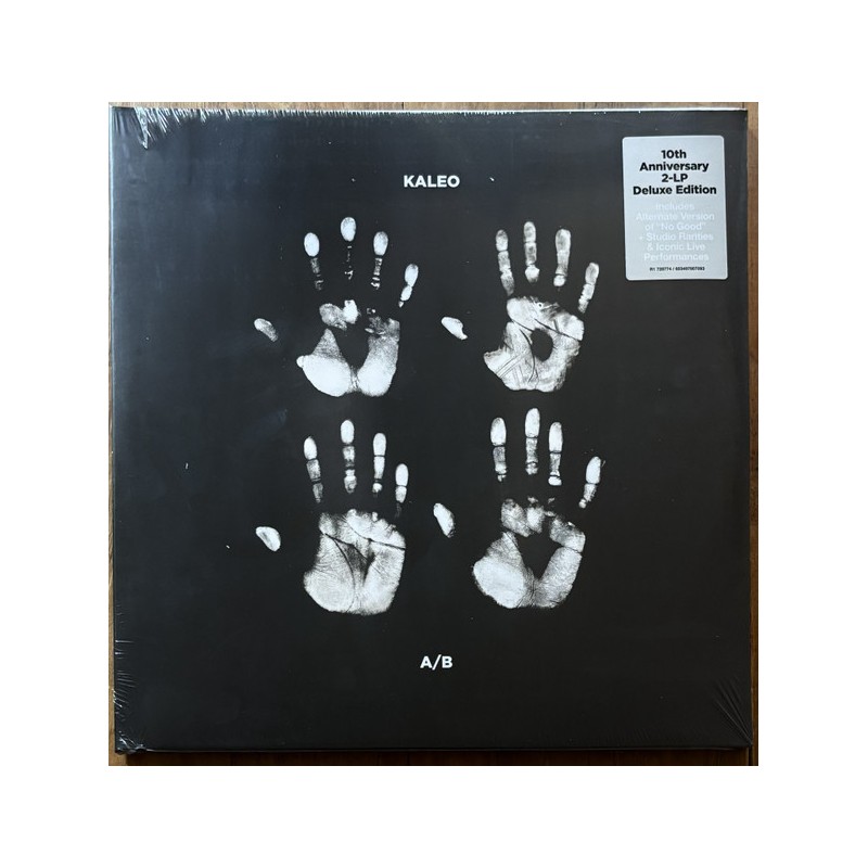 KALEO: A/B (WHITE VINYL) 1LP — LP viršelis