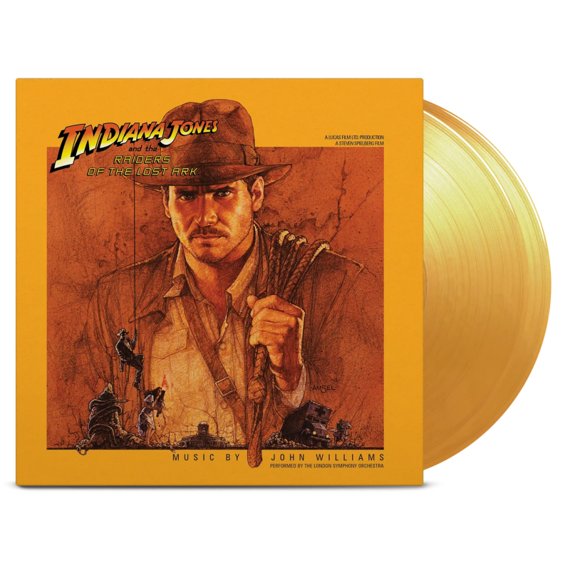 JOHN WILLIAMS: INDIANA JONES AND THE RAIDERS OF THE LOST ARK 2LP — LP viršelis