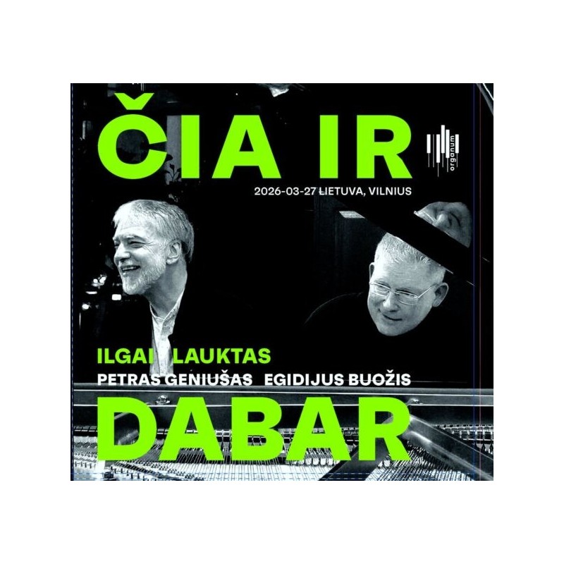 Geniušas Petras ir Buožis Egidijus: Ilgai Lauktas. Čia Ir Dabar 2LP — LP viršelis